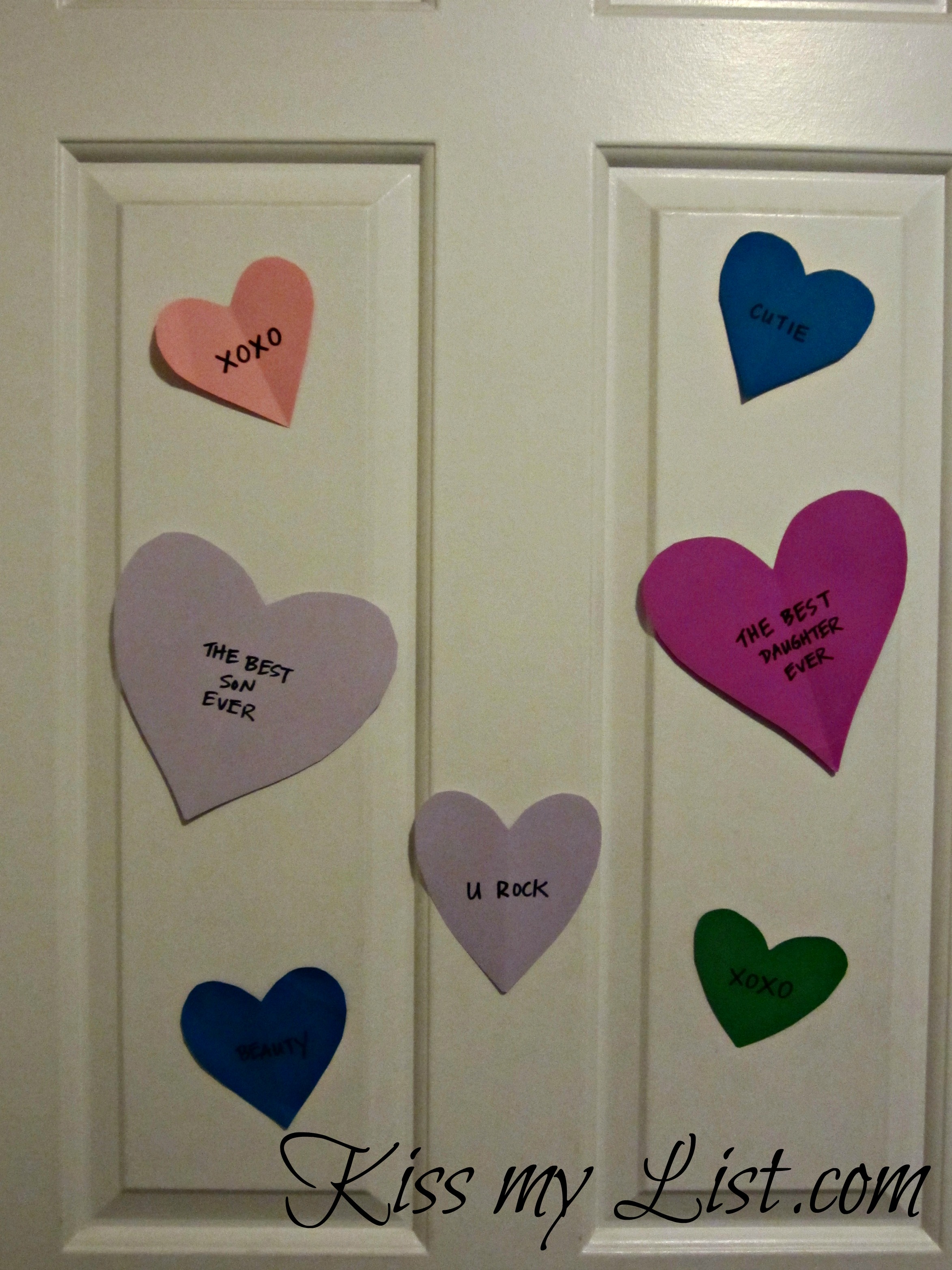 Easy Valentine Door Decoration Craft