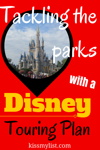 Tackling the parks with a Disney touring plan