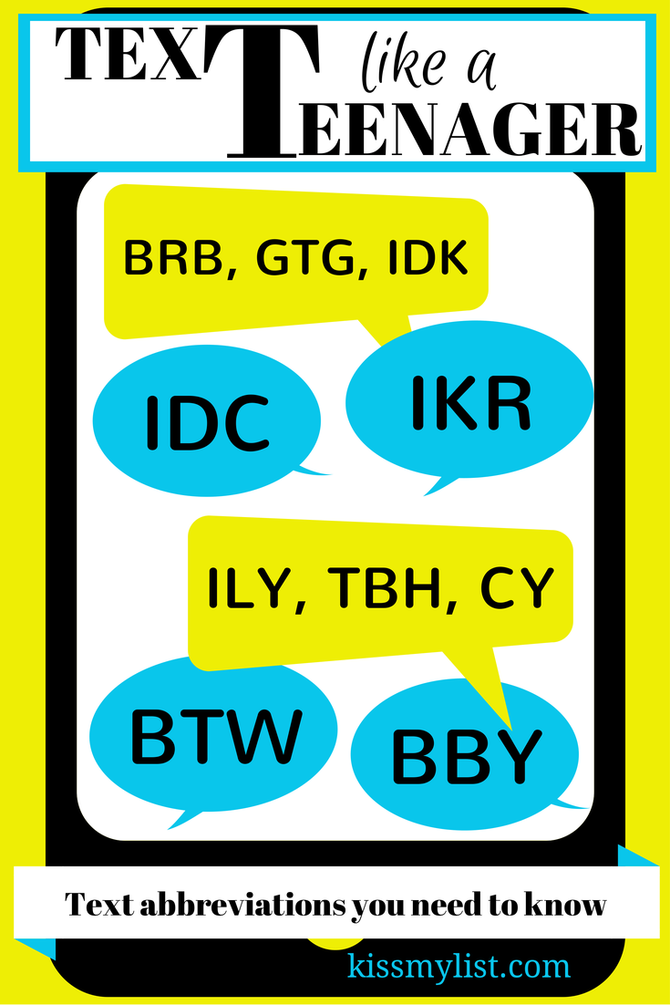 Decoding teen sexting: what do the abbreviations mean?