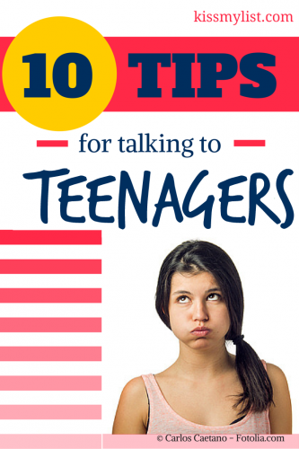 talking to teenagers