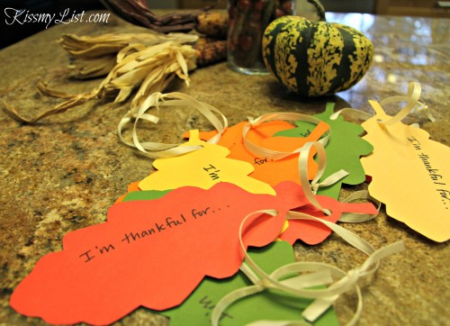 thanksgiving tree leaves