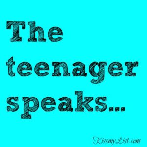 the teenager speaks