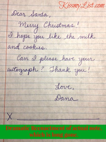 note to santa