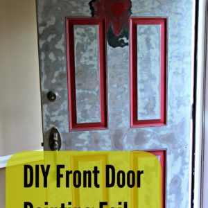 diy front door painting fail