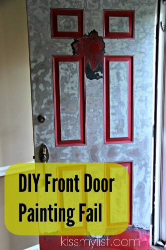 diy front door painting fail