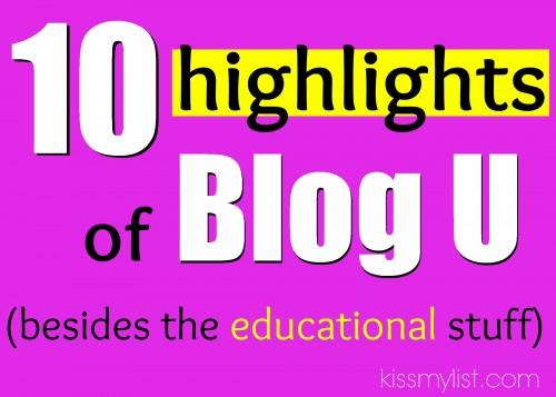 10 highlights of blog u