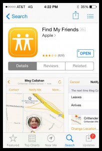 find my friends app