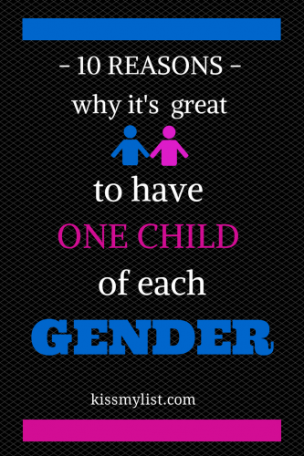 one child of each gender