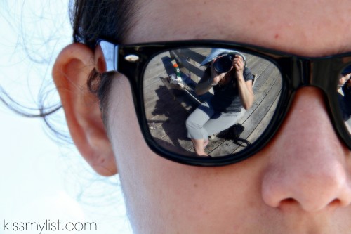 reflection in sunglasses