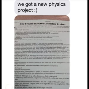 science project
