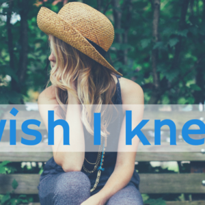 I wish I knew...