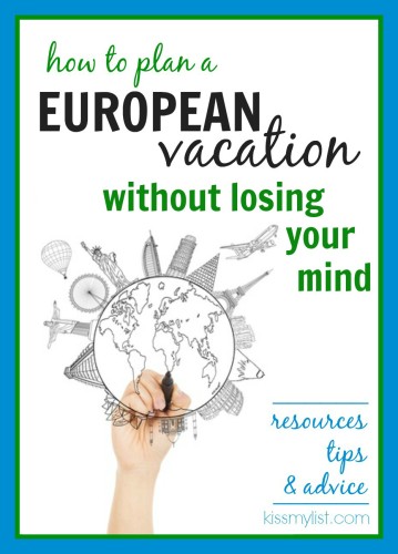 european vacation tips