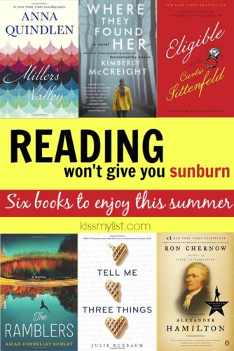 Reading won't give you sunburn | Six books to enjoy this summer