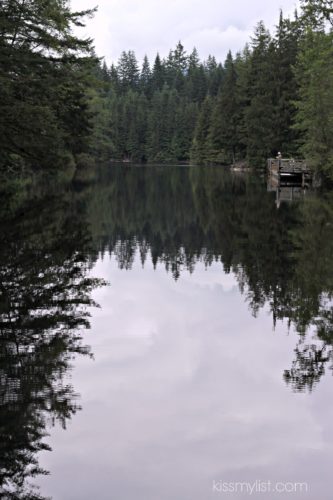 Lake at Lynn Canyon