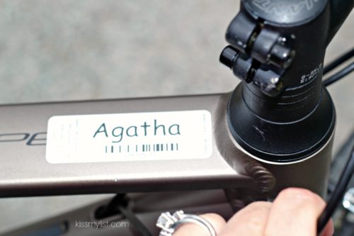 My bike Agatha