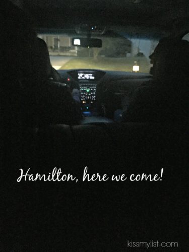 Heading to Hamilton!