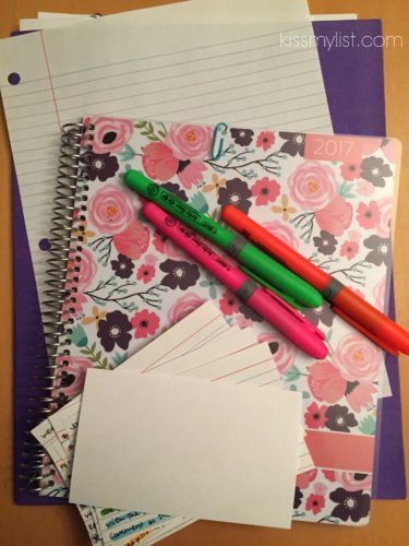 tips for college freshman - stay organized!