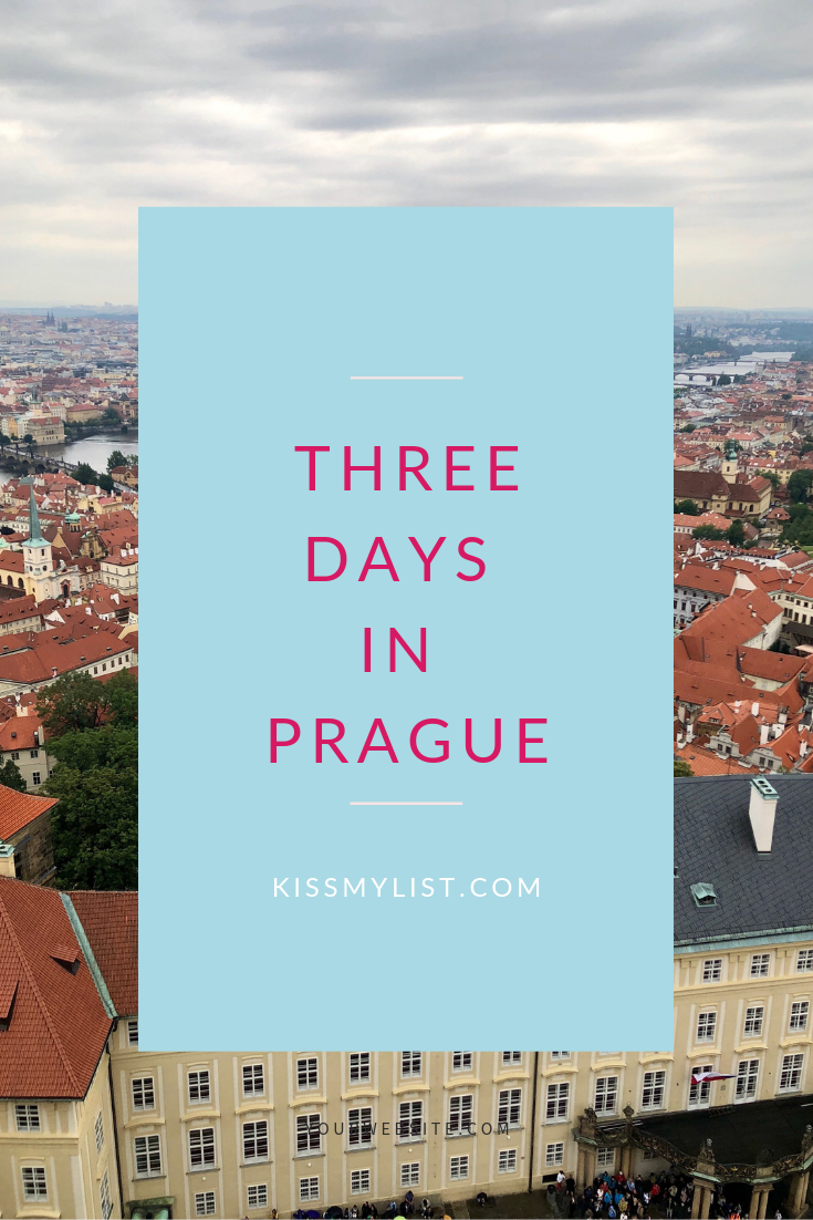 THREE DAYS IN PRAGUE