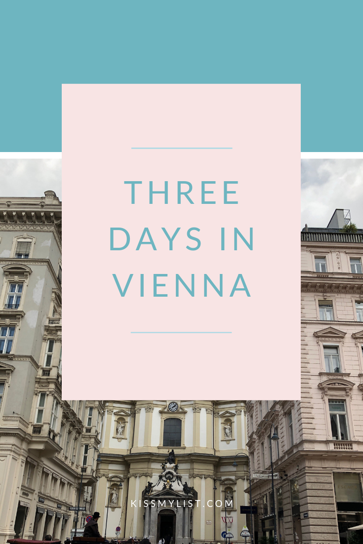 THREE DAYS IN VIENNA